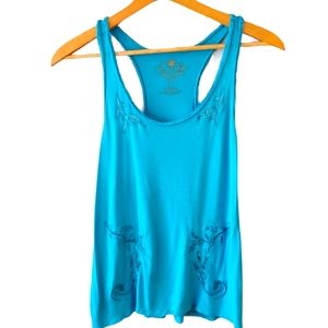 Princess Vera Wang Turquoise Tank Top Size Medium